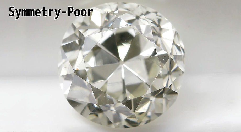 ダイヤモンドシンメトリー（対称性）プアPoor
