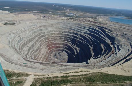 ロシア連邦サハ共和国ウダチナヤ鉱山